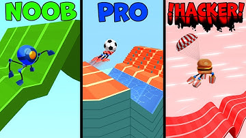 🎮NOOB vs PRO vs HACKER (Rolly Legs🦵) DemoBA.