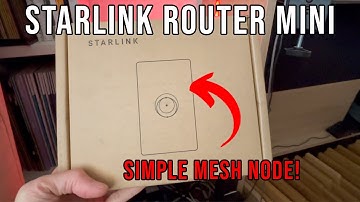 Starlink Router Mini - Unboxing and Setup!