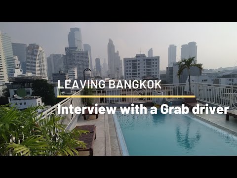 Leaving Bangkok - I drove with an illegal Grab ??