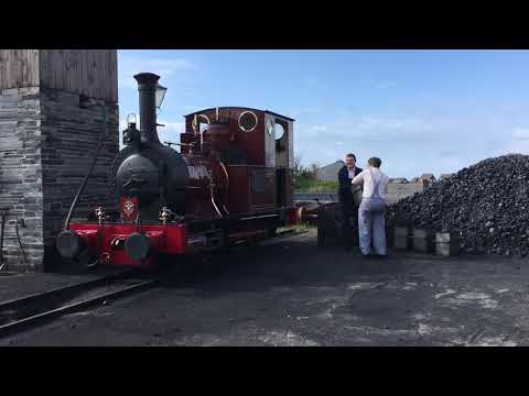 Coaling up Dolgoch