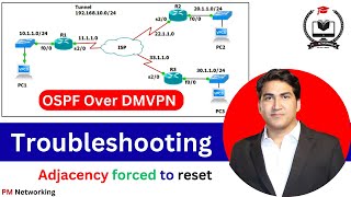 OSPF Troubleshooting Over DMVPN | Must watch all Network Engineers | Adjacency forced to reset