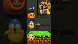 cookie play Minecraft.