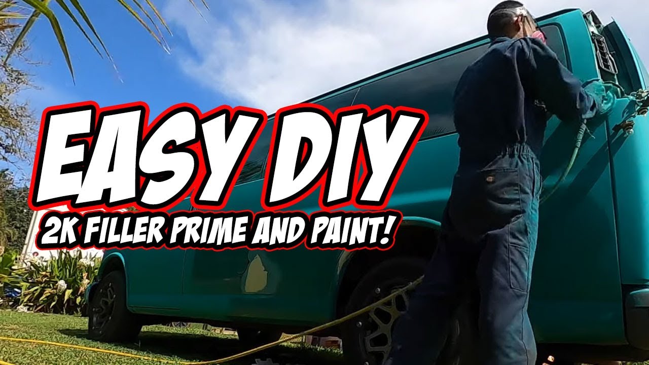 EASY DIY Car Paint Sanding Steps Before You 2k Filler PRIME and PAINT