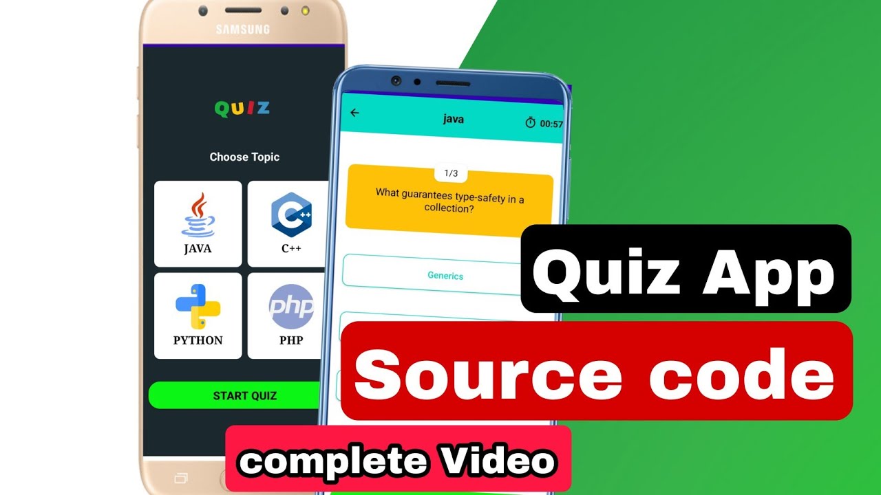 Quiz App Complete Source Code|Learn With Motaleb|Abdul Motaleb - YouTube