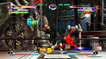 Marvel vs Capcom 2 MVC2 PS3 demo 18 May 2009 hewhodares com Mikeysyke vs Mumra 5