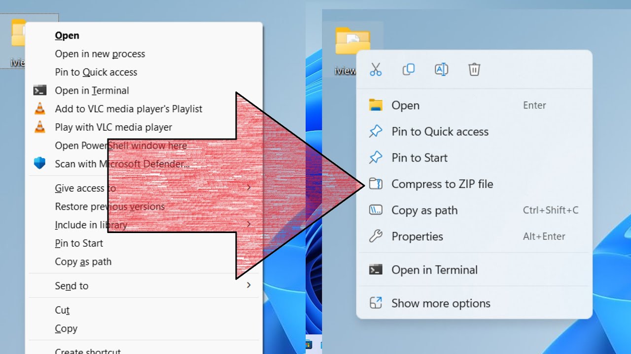 Go back to Windows 11 Right click Context Menu | Revert the Changes to ...