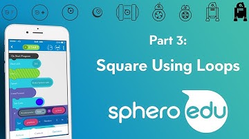 Sphero Block Programming - Part 3 - Square Using Loops