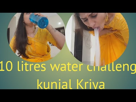 Kunjal Kriya with 10 litre water drinking
