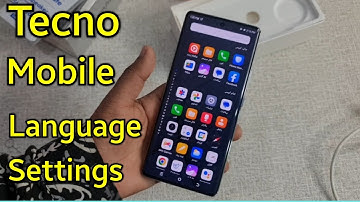 Tecno Mobile Language Settings  | How To Change Language Tecno Mobile
