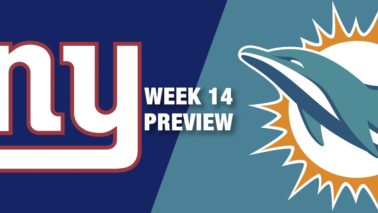 Giants vs. Dolphins Preview (Week 14) NFL YouTube