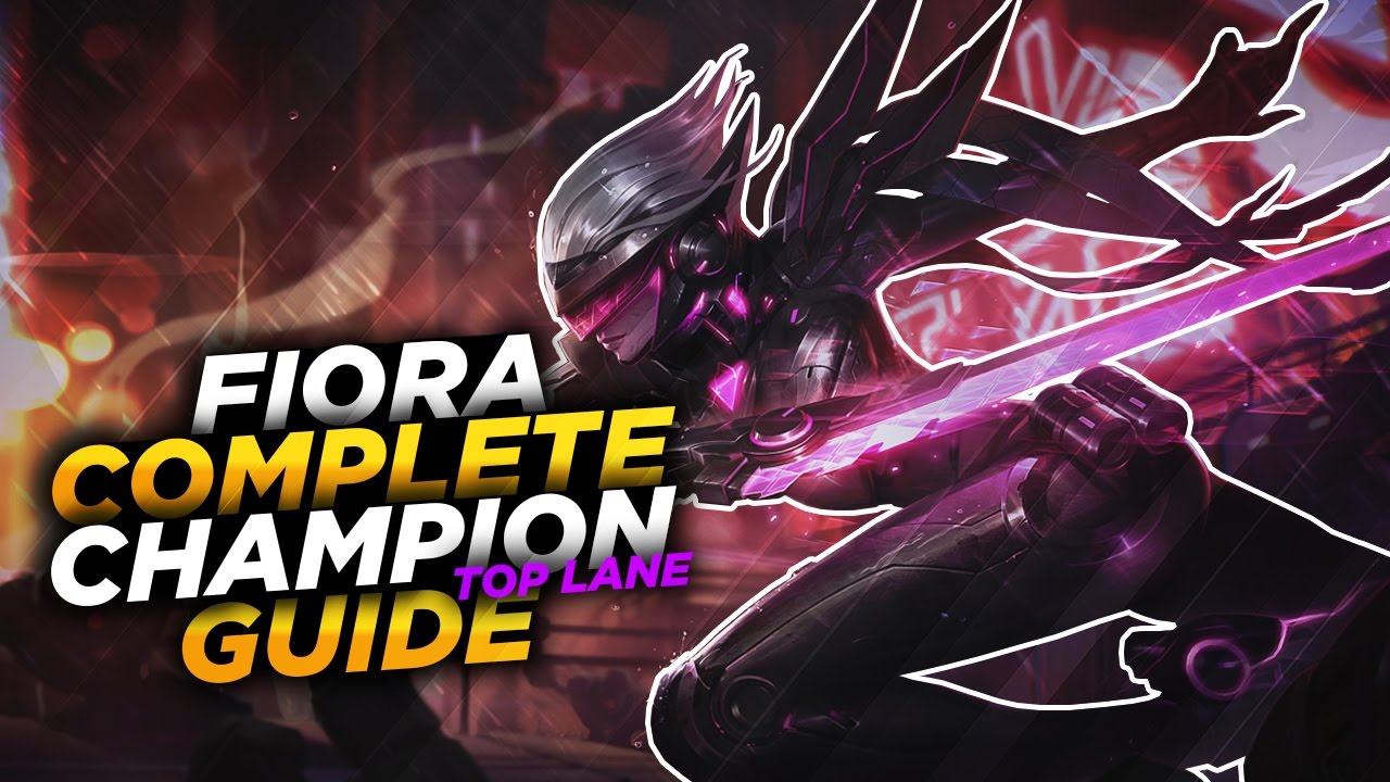 Fiora FIGHT ME, I DARE YOU! League of Legends Champion Guide [SEASON