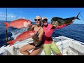 Breaking in our NEW BOAT! Mahi & Snapper (Catch & Cook)