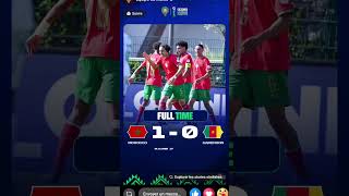 المنتخب المغربي الى  نصف النهائي بعد فوزه على  الكاميرون