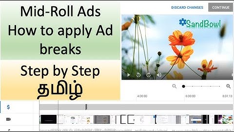 Mid Roll Ads/How to Set Mid Roll Ads in Youtube Videos/Mid roll ad breaks