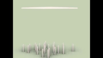 Exterior structure animation created in Grasshopper