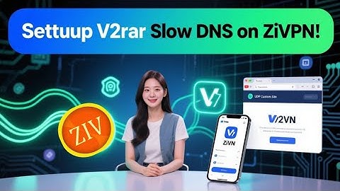How to Set Up V2Ray Slow DNS on ZiVPN Using UDP Custom | Fast & Secure VPN Connection Tutorial