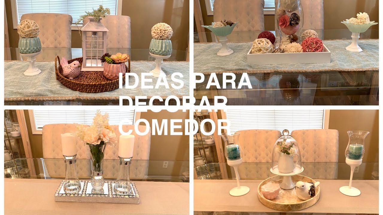 4 IDEAS PARA DECORAR TU COMEDOR 2019  CANDELABROS LUJOSOS DIY. #SAVVYSANDY  