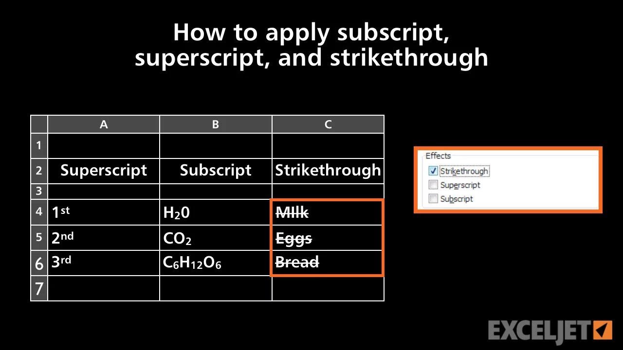 Subscript of range. Subscript of range