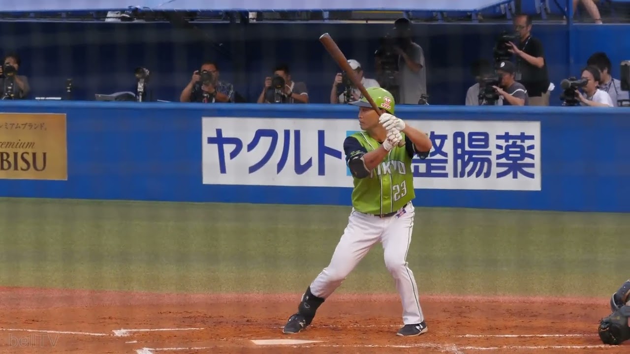 東京ヤクルトスワローズ 青木宣親 打席でのルーティーン&打撃フォーム