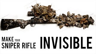 How to Camouflage an Airsoft Sniper / Make Your Airsoft Sniper Invisible