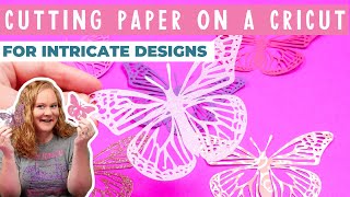 How To Cut Cardstock With Intricate Designs on a Cricut Machine