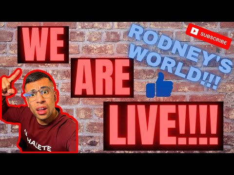 Download WE ARE LIVE!!! WELCOME TO RODNEY'S WORLD!!!
