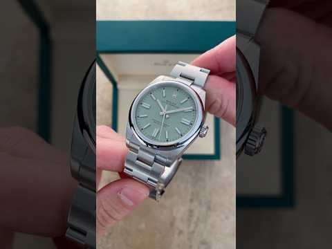 Don’t Ignore The Entry-Level Rolex: Unboxing The OP41 ‘Pistachio'
