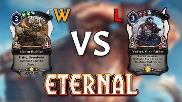 For Science | Hooru Midrange vs Skycrag Aggro | Eternal Card Game