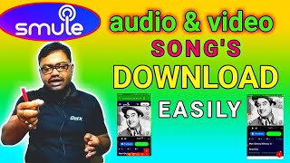 Smule songs download & save easily..2019 screenshot 1