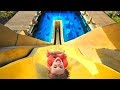 Amelia and Avelina water park fun and a crazy family adventure - Compilation Tuesday