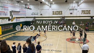 NU JV Boys @ Rio Americano [3-12-24]