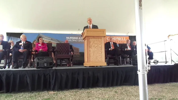 Campbell University Groundbreaking ceremony Nursing & Health Sciences Building