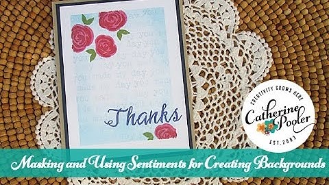 Masking and Using Sentiment Stamps for Backgrounds