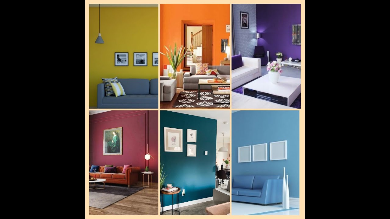Wall colour combination wall art interior design wall painting living room home decor