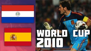 Paraguay 0 - 1 Spain | World Cup 2010