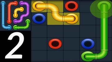 🚰 LINE PUZZLE: PIPE ART | Connect Pipes & Fill The Board | Level 10 - 20 | Gameplay Walkthrough