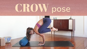 How to do Crow Pose | Yoga tutorial