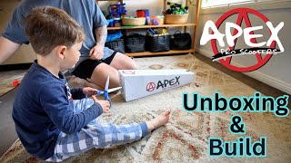 Apex Scooter UNBOXING and Build | for a 4-Year Old