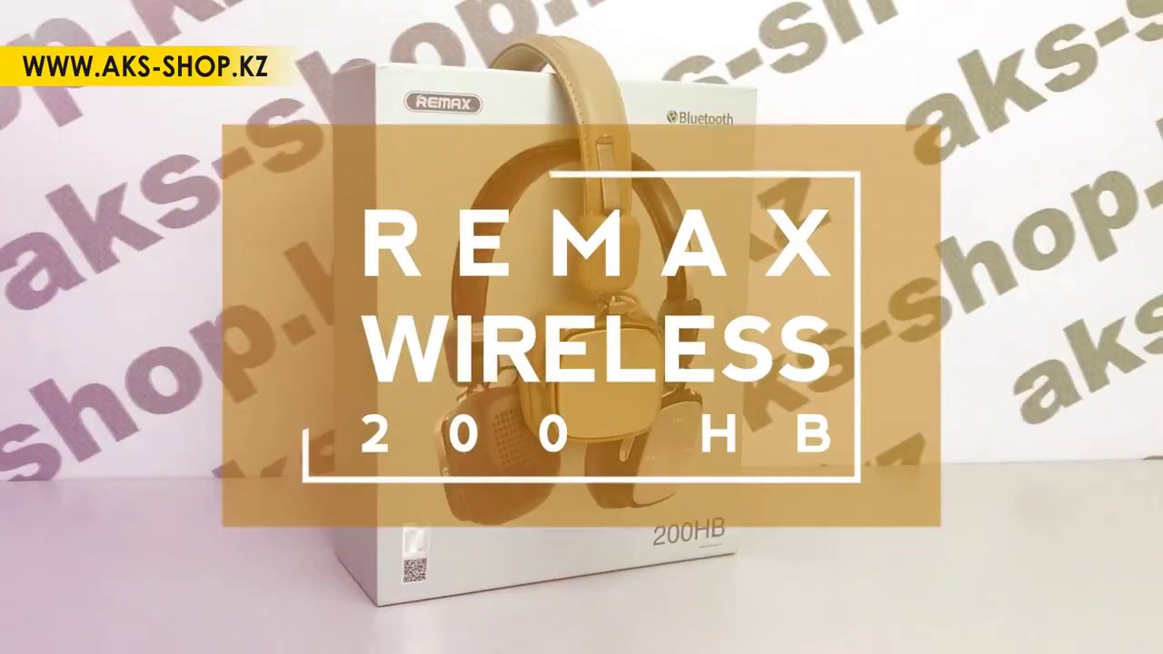 Bluetooth стерео наушники Remax 200HB