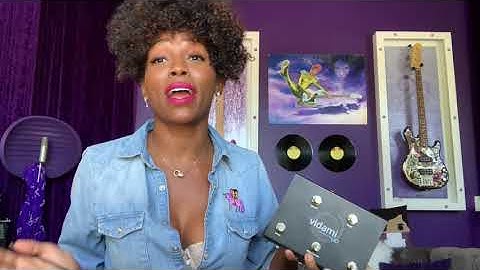 NIK WEST(Top Female Bassist ) demos the Vidami YouTube Looper Pedal!