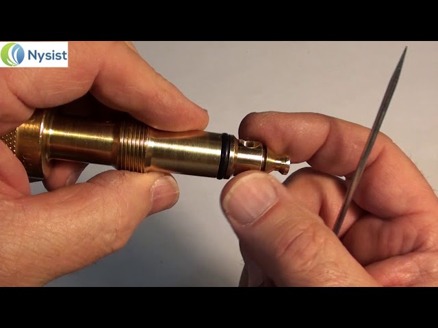 How to Replace O-Rings on the Nysist Adjustable Brass Hose Nozzle 