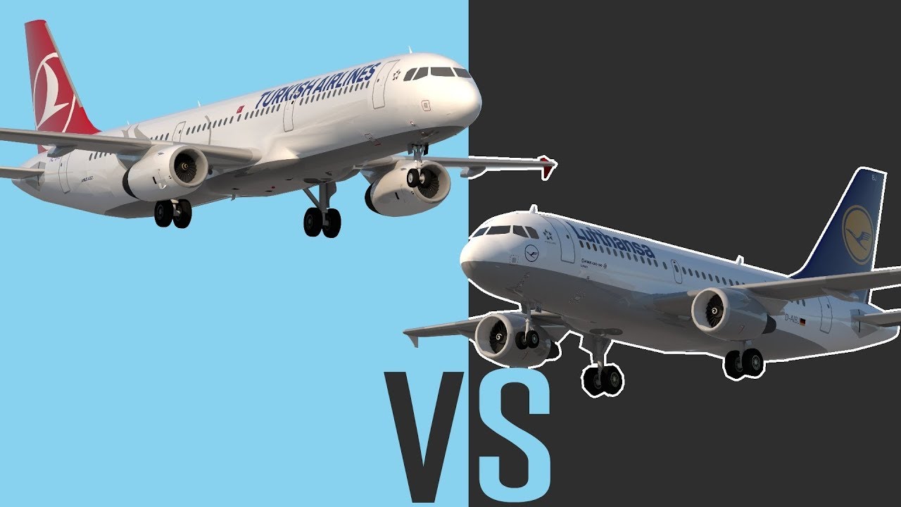 Lufthansa VS Turkish Airlines - Power Fleet Comparison 2019 - YouTube