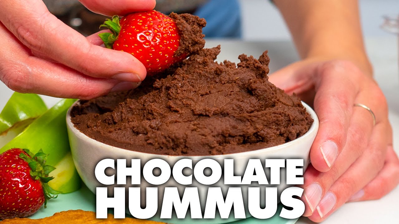 Chocolate Dessert Hummus - Chocolate Hummus for Dessert!