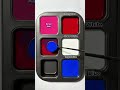 Cherry Red + Snow White + Royal Blue #colormixing #satisfying #mixcolor
