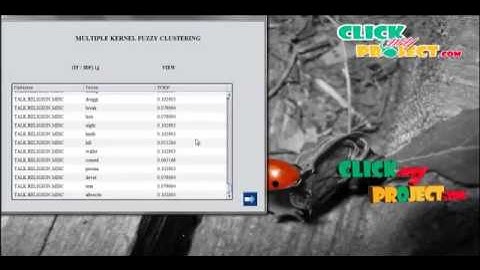 Final Year Projects | Multiple Kernel Fuzzy Clustering