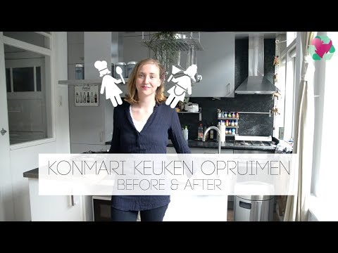 Video: Hoe organiseert Marie Kondo keukenkasten?