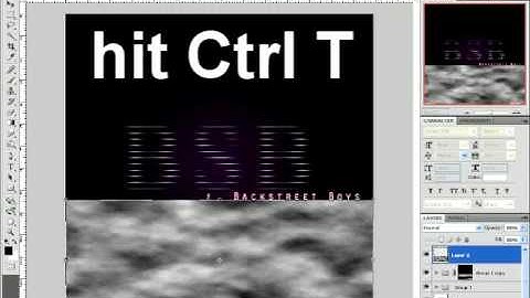 Cool Glowing Scanlines Text Effect