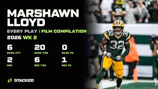MarShawn Lloyd: Every Touch of 2026 Week 2 | Full Film Compilation