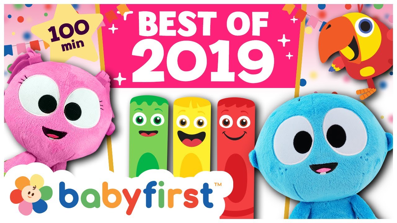 Destilar Influyente colchón Best of 2019 Compilation | Color Crew, GooGoo & Gaga, Harry The Bunny,  Larry & More | Baby First - YouTube