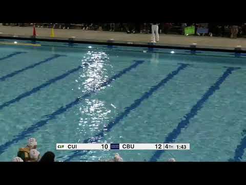 California Baptist University Women's Water Polo versus Concordia University Irvine